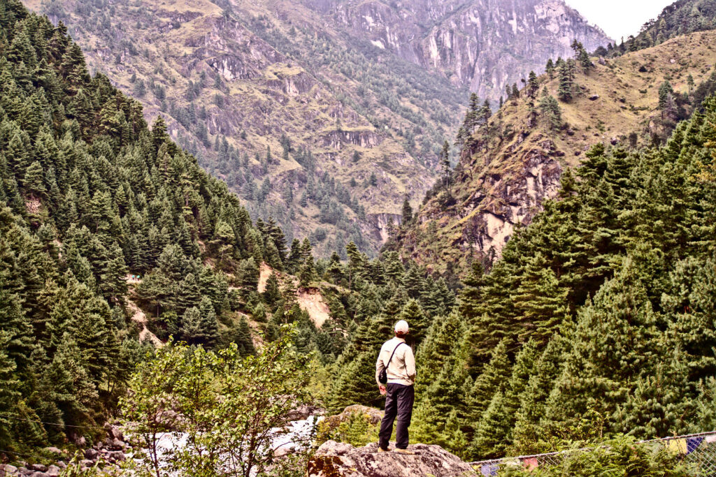 The pine valley on day one, Everest Base Camp