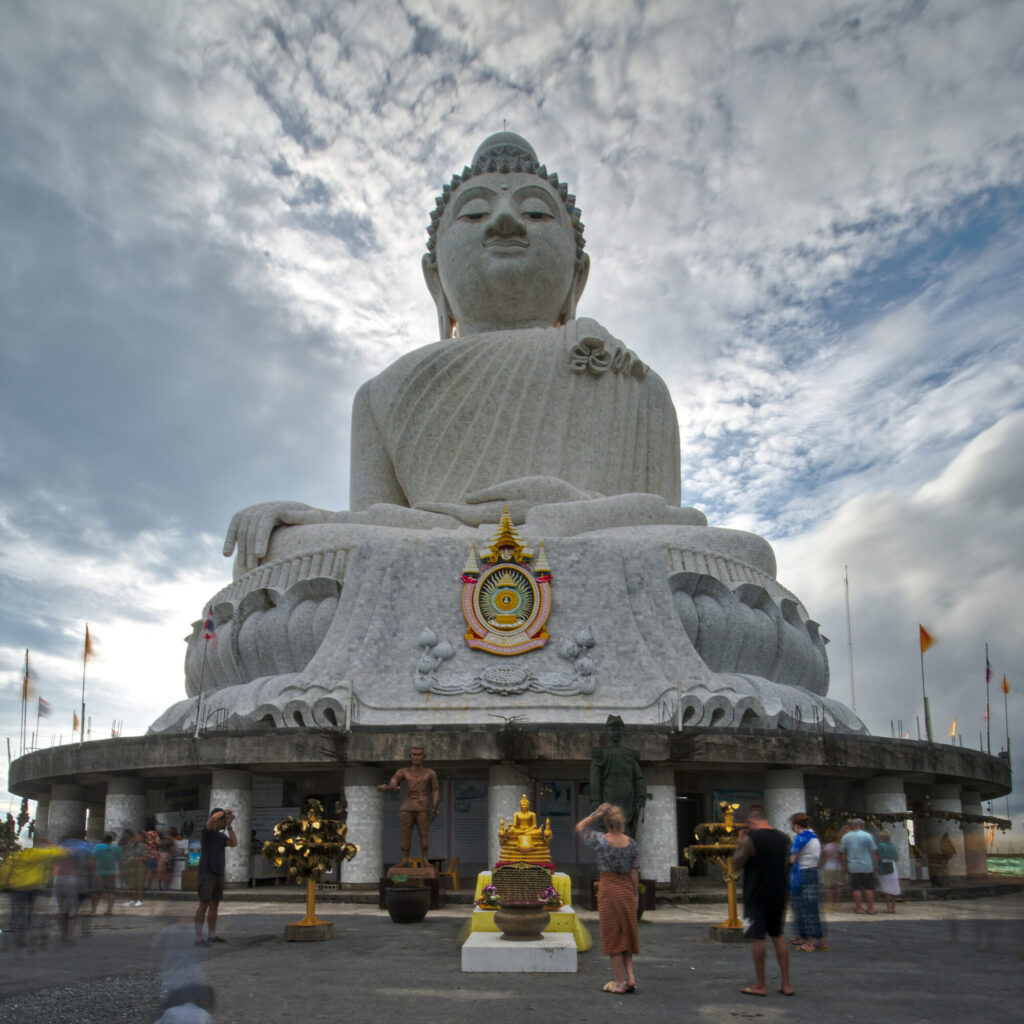 The Big Buddha under a big sky, Phuket